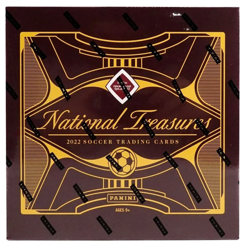 2022 Panini National Treasures FIFA Road to World Cup Soccer Hobby 4 Box Case
