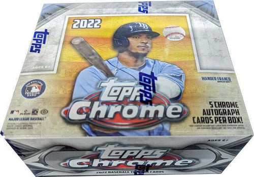 2022 Topps Chrome Baseball Jumbo HTA Box