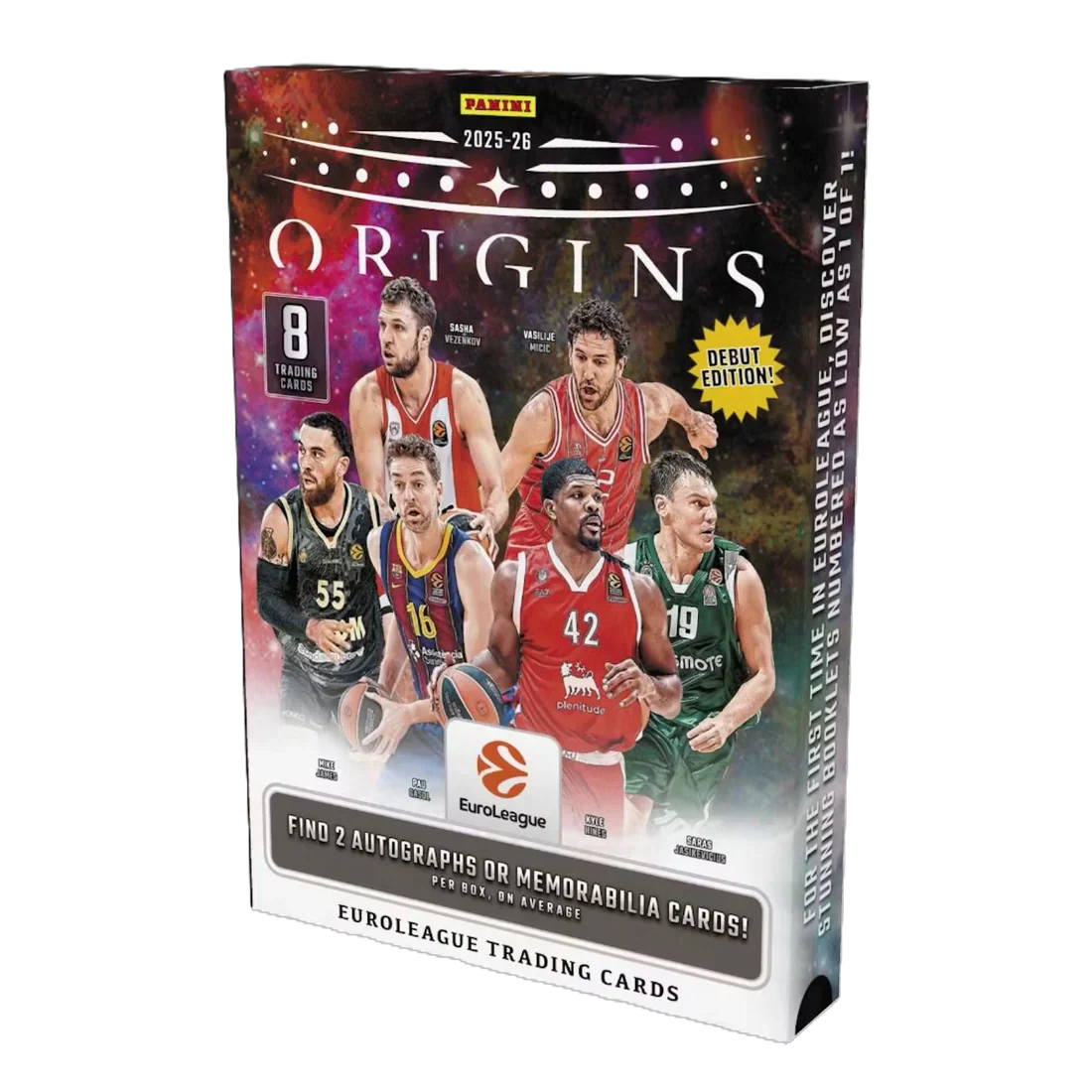 2025/26 Panini Origins EuroLeague Basketball Hobby Box